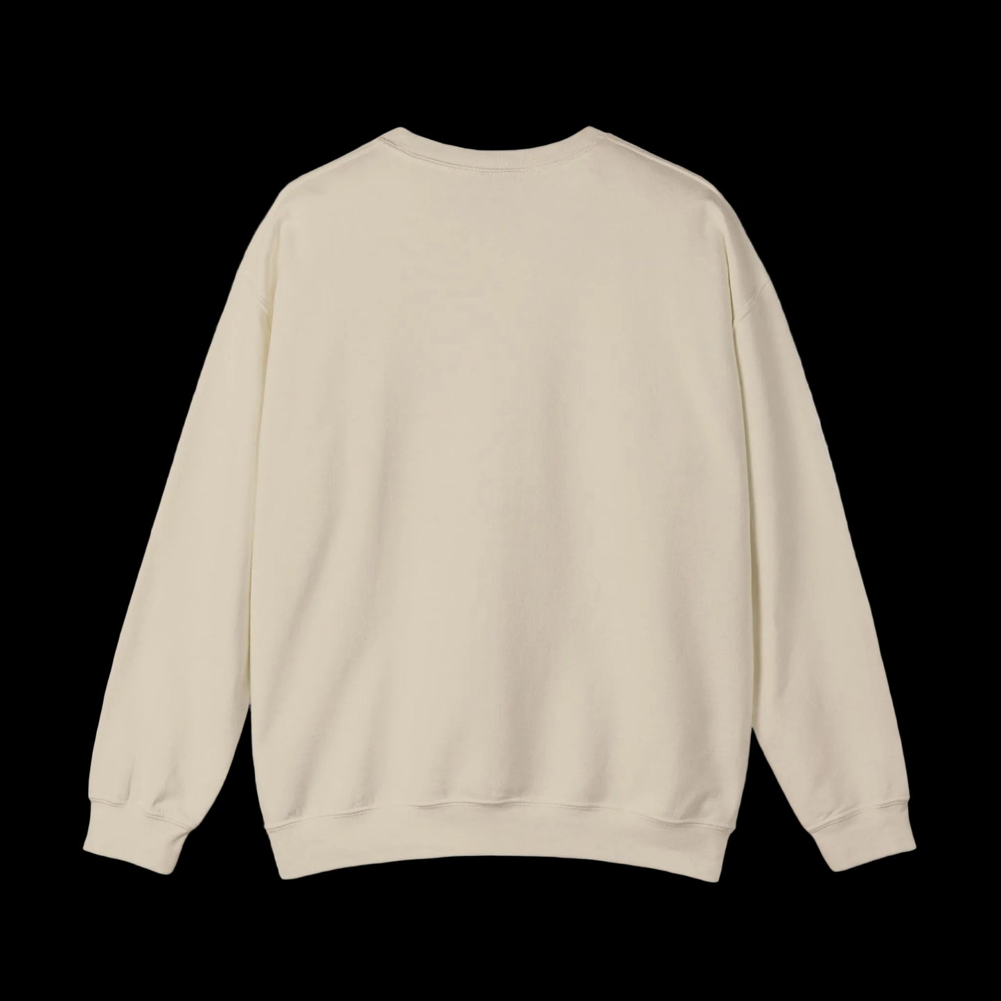 Beige sweatshirt on a white background