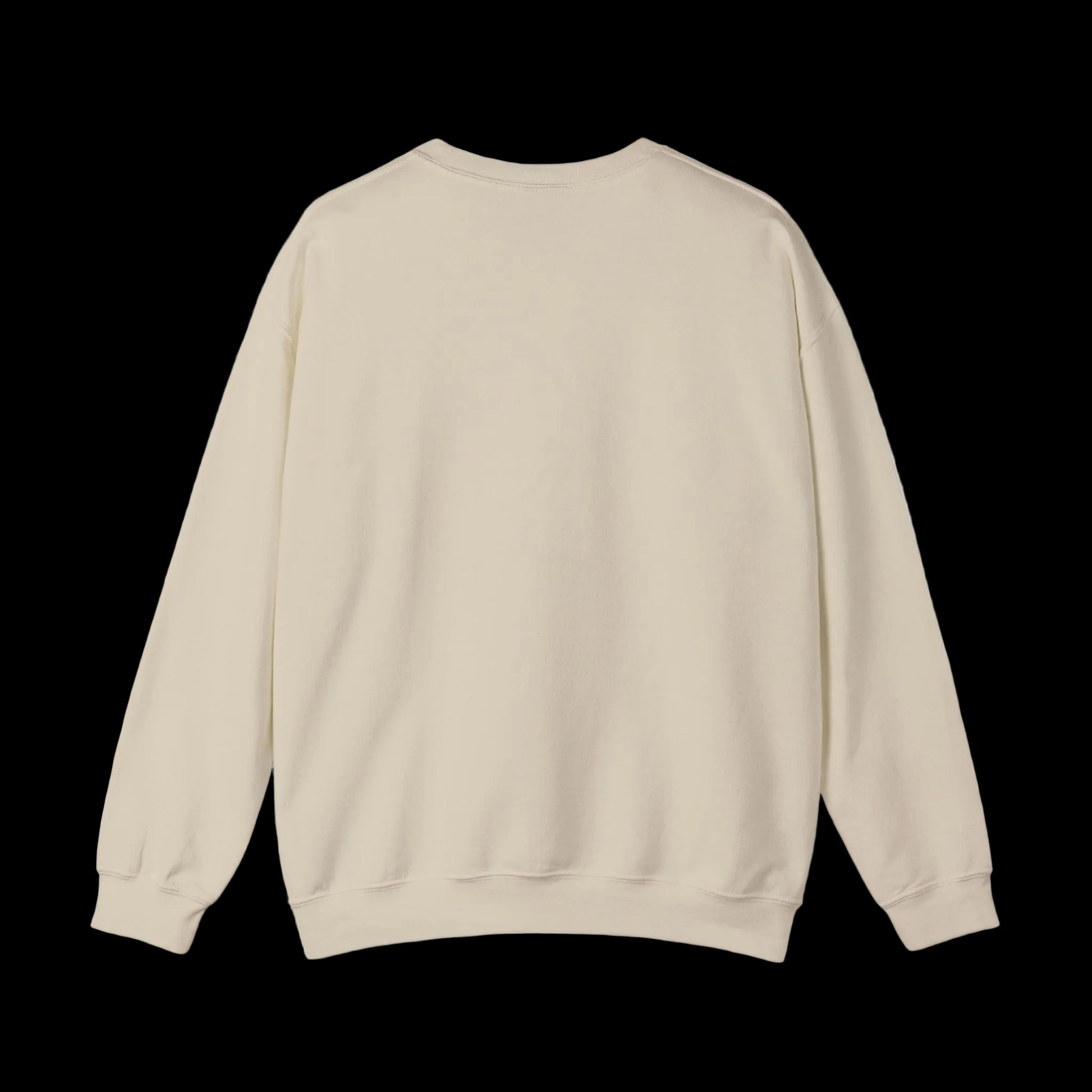 Beige sweatshirt on a white background